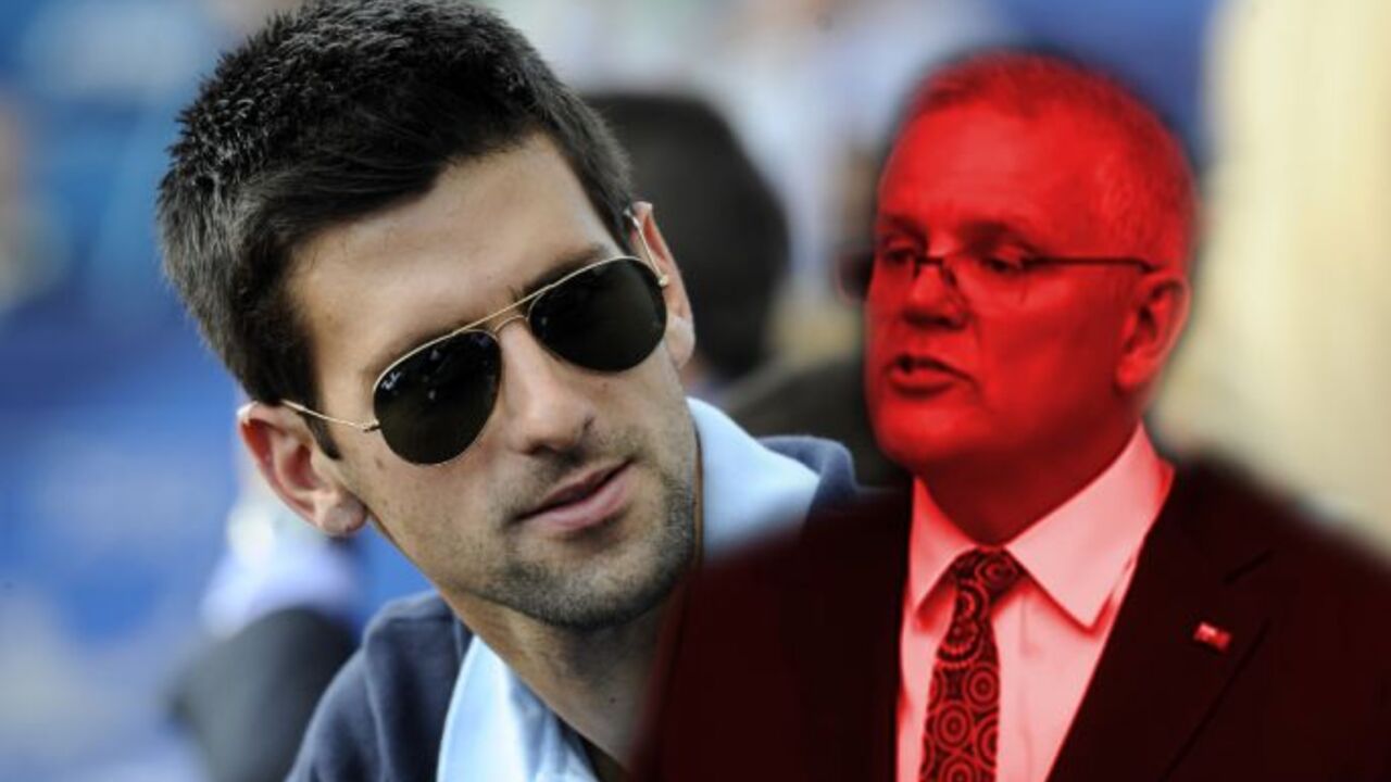 Novak Đoković i Skot Morison