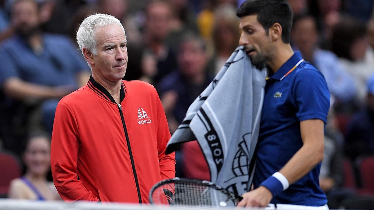 Džon Mekinro i Novak Đoković
