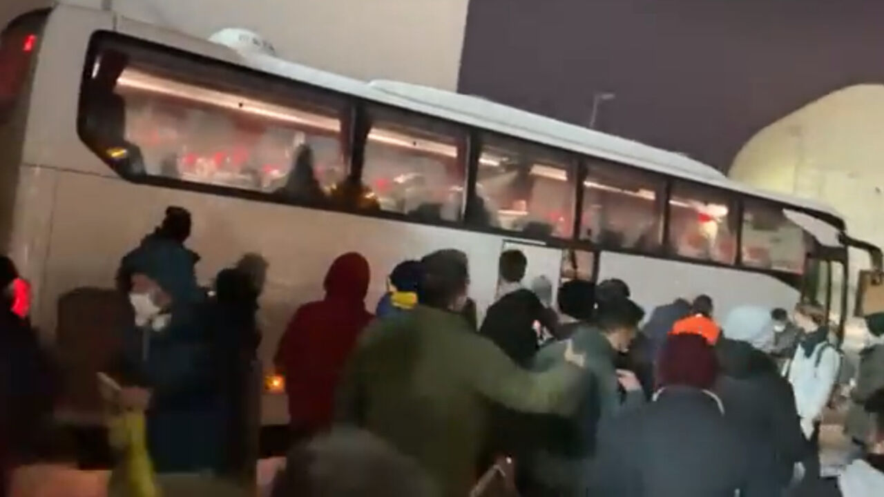 autobus sa košarkašima Partizan