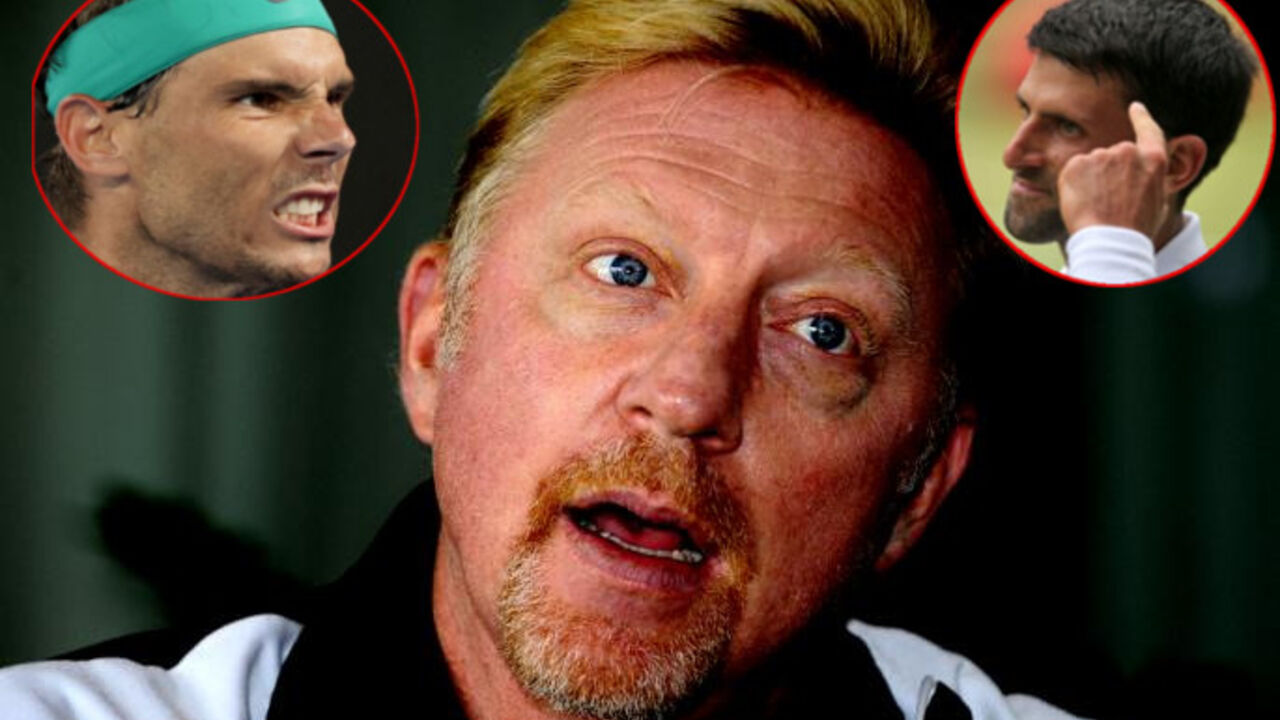 Boris Beker, Novak Đoković i Rafael Nadal