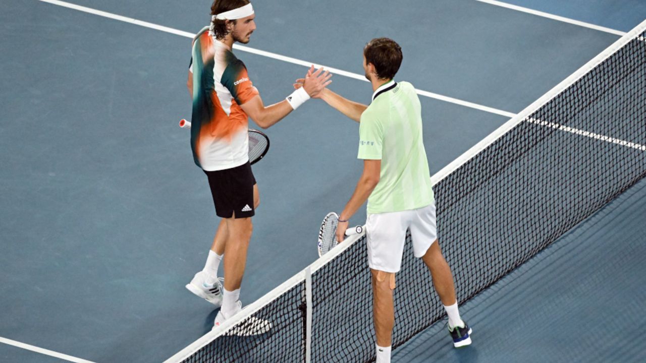 Stefanos Cicipas i Danil Medvedev