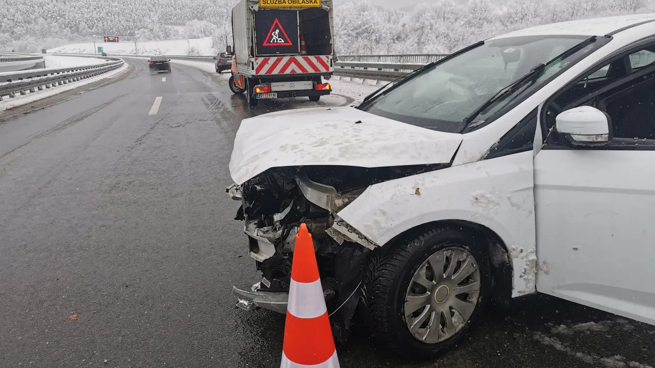 Saobraćajna nesreća na autoputu Miloš Veliki