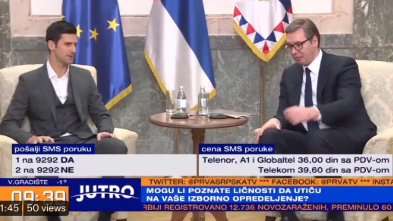 Vučić i Đoković