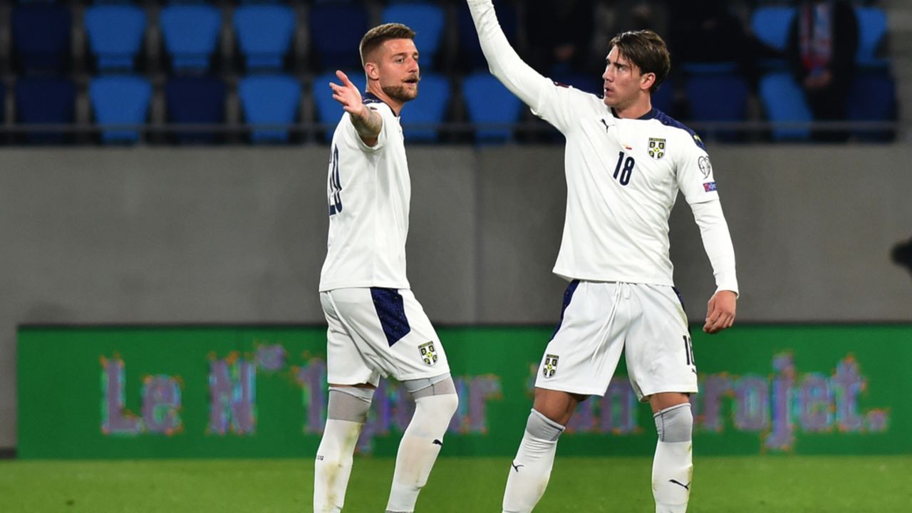 Sergej Milinković Savić i Dušan Vlahović