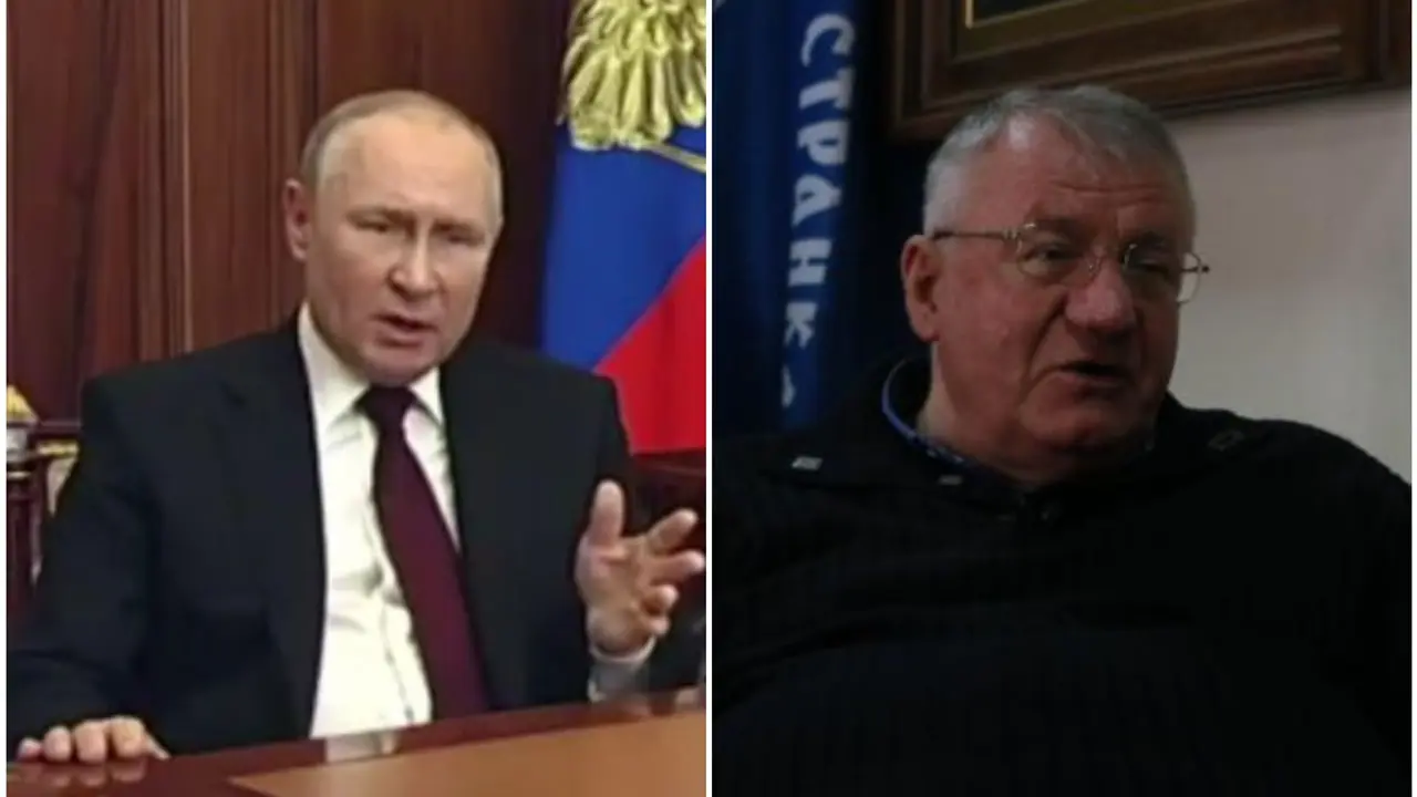Vladimir Putin i Vojislav Šešelj