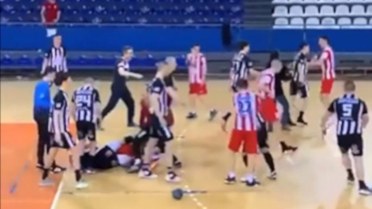 tuča rukomet partizan zvezda