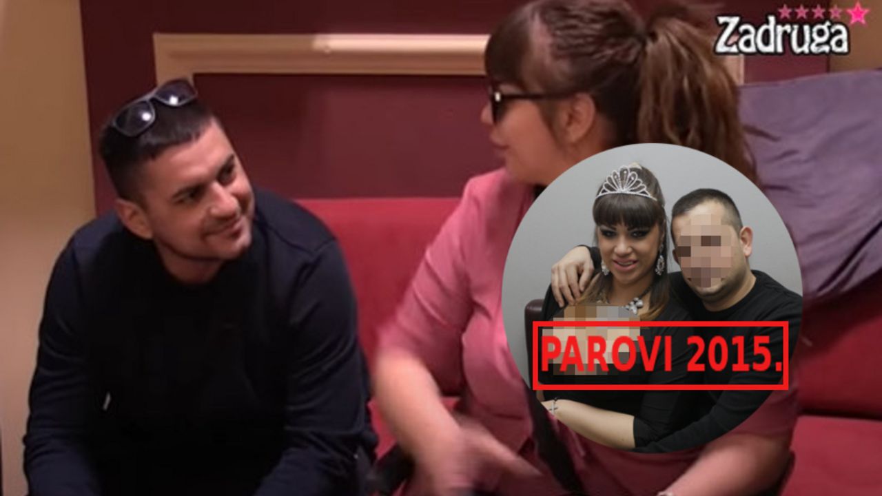 Miljana kulić i Nenad bebica