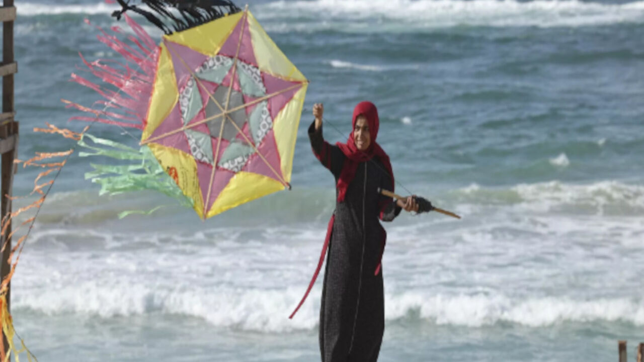 žena u Palestini