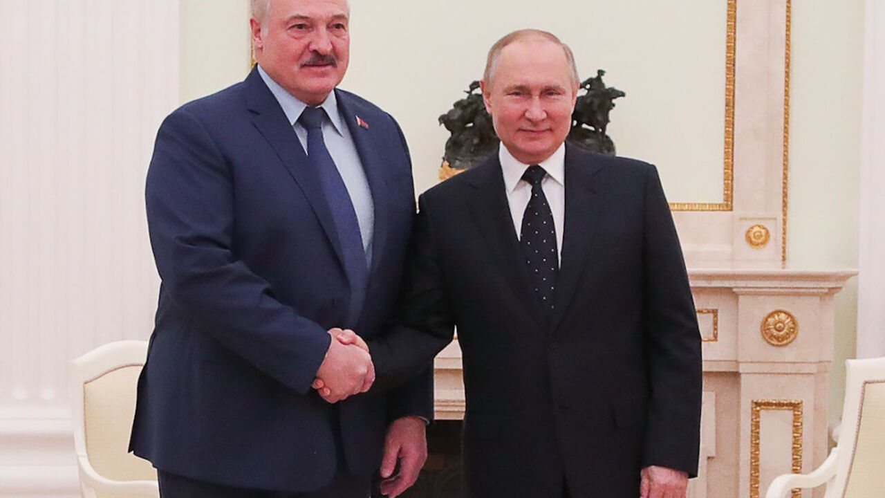 Aleksandar Lukašenko i Vladimir Putin