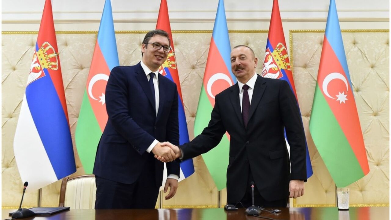 Ilham Alijev i Aleksandar Vučić