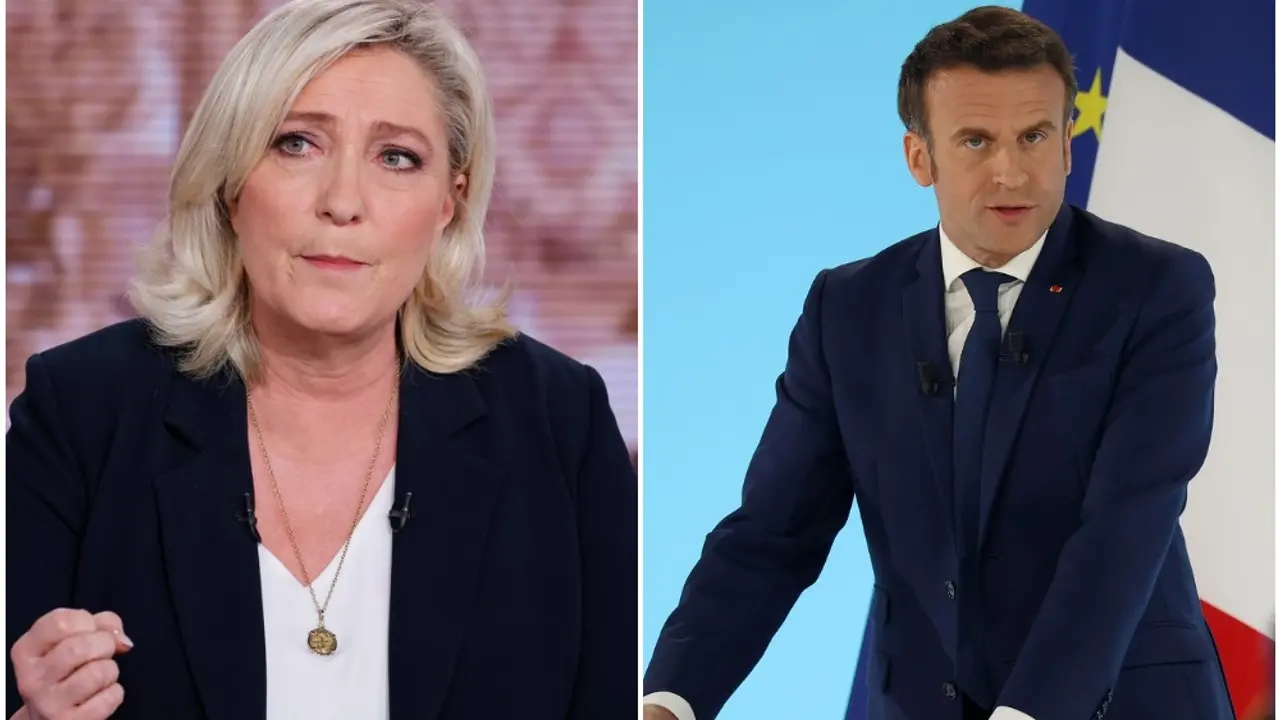 Le Pen i Makron