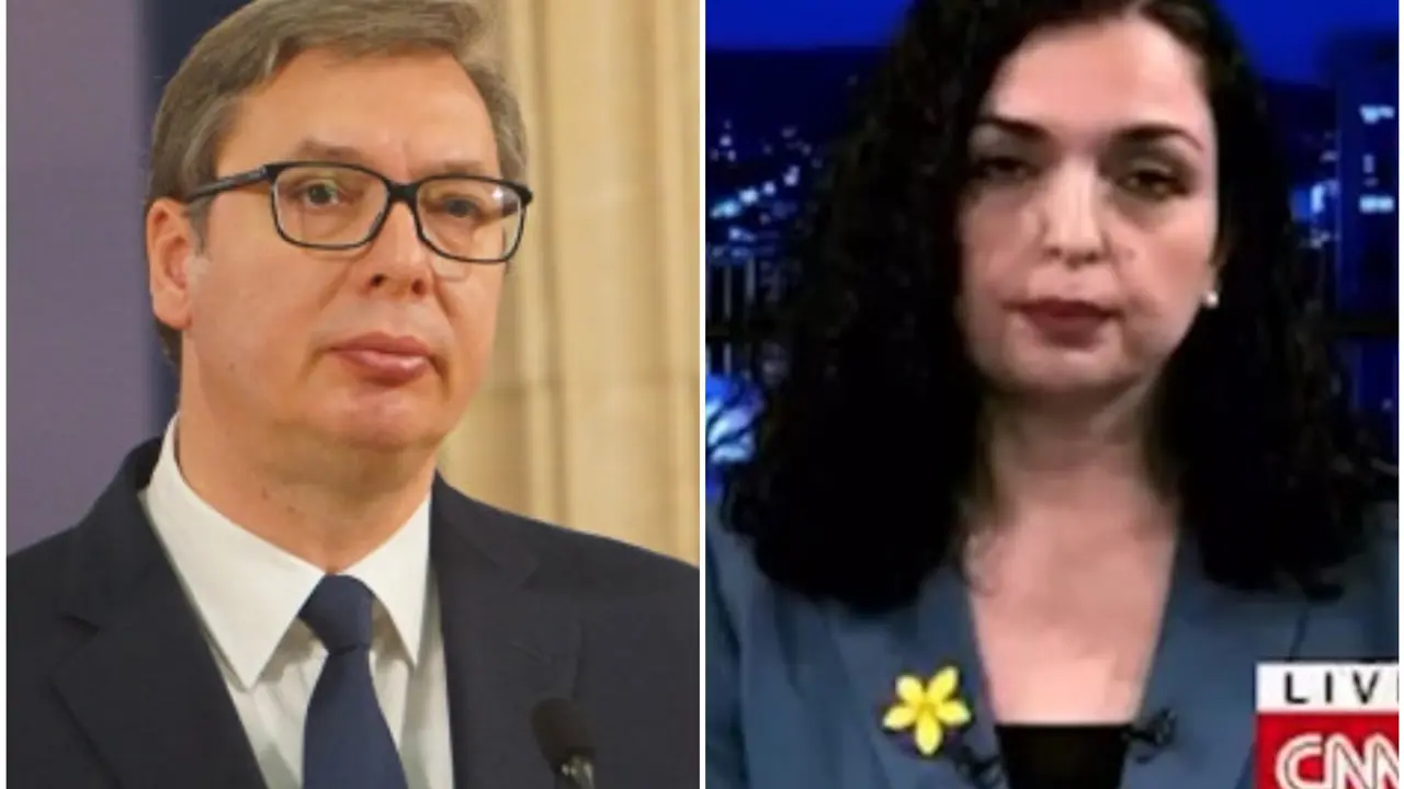 Aleksandar Vučić i Vjosa Osmani