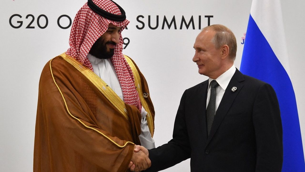 Mohamed bin Salman i Vladimir Putin