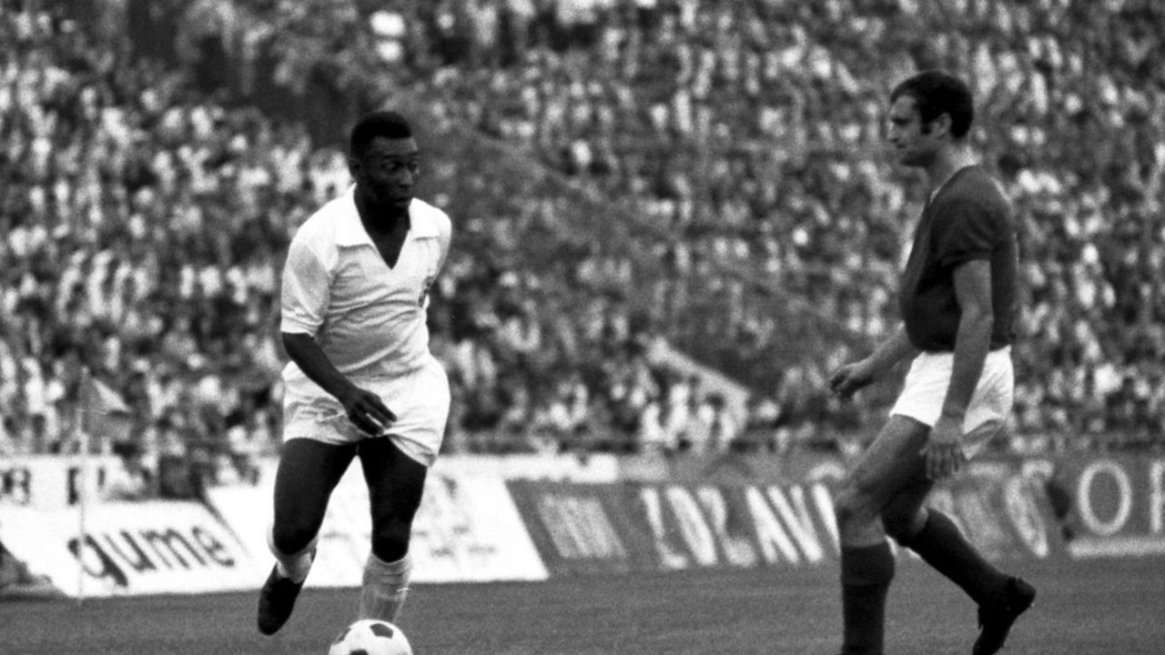 Pele i Miroslav Pavlović, Santos - Crvena zvezda 3:3