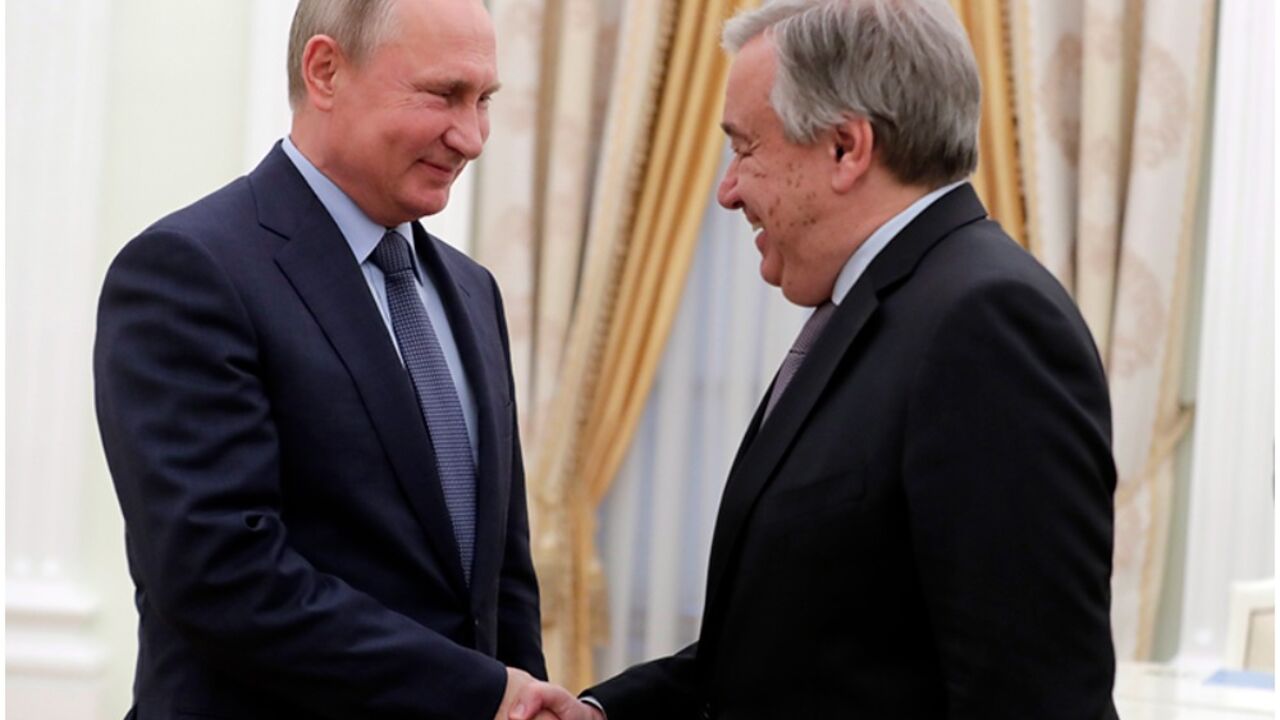 Putin i Gutereš