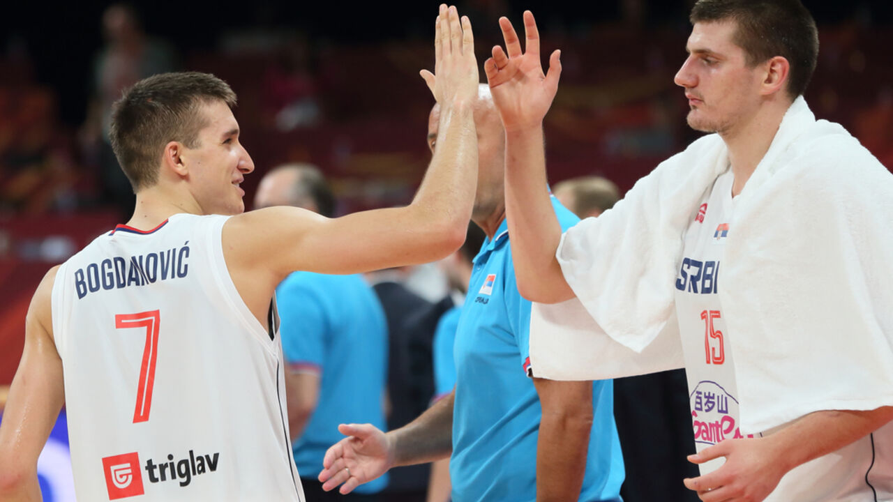 Nikola Jokić i Bogdan Bogdanović