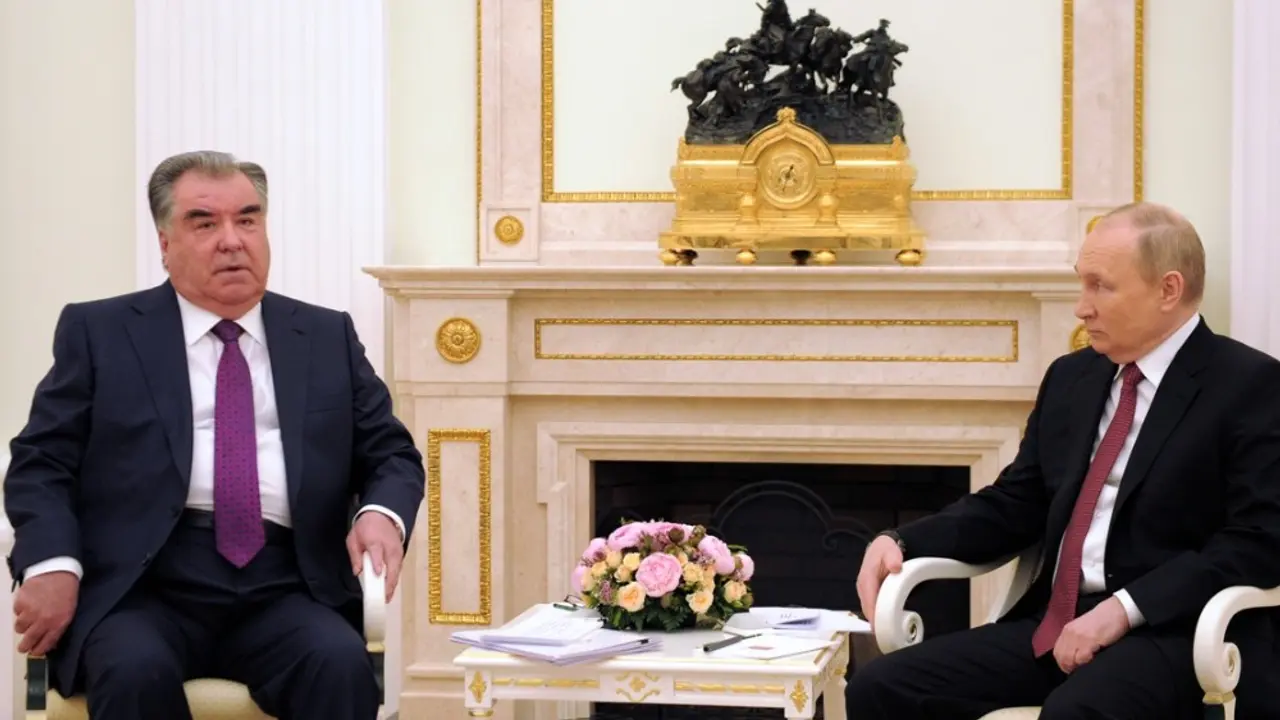 Vladimir Putin i tadžikistanski predsednik