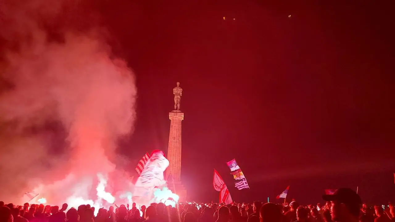 Slavlje Delija kod Pobednika na Kalemegdanu