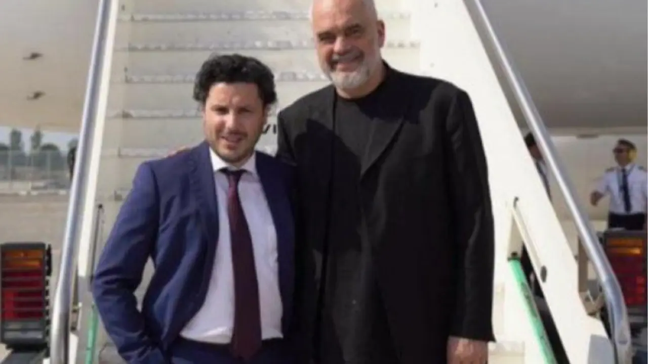 Dritan Abazović i Edi Rama