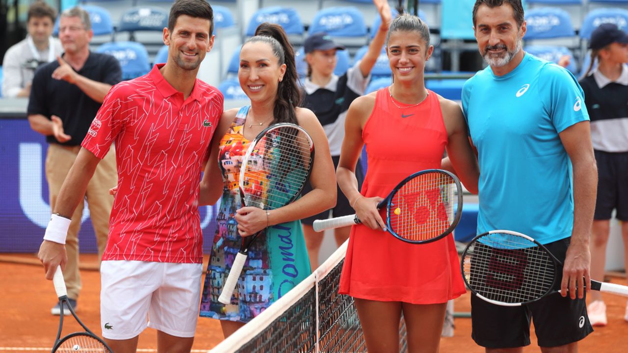 Novak Đoković, Jelena Janković. Olga Danilović, Nenad Zimonjić