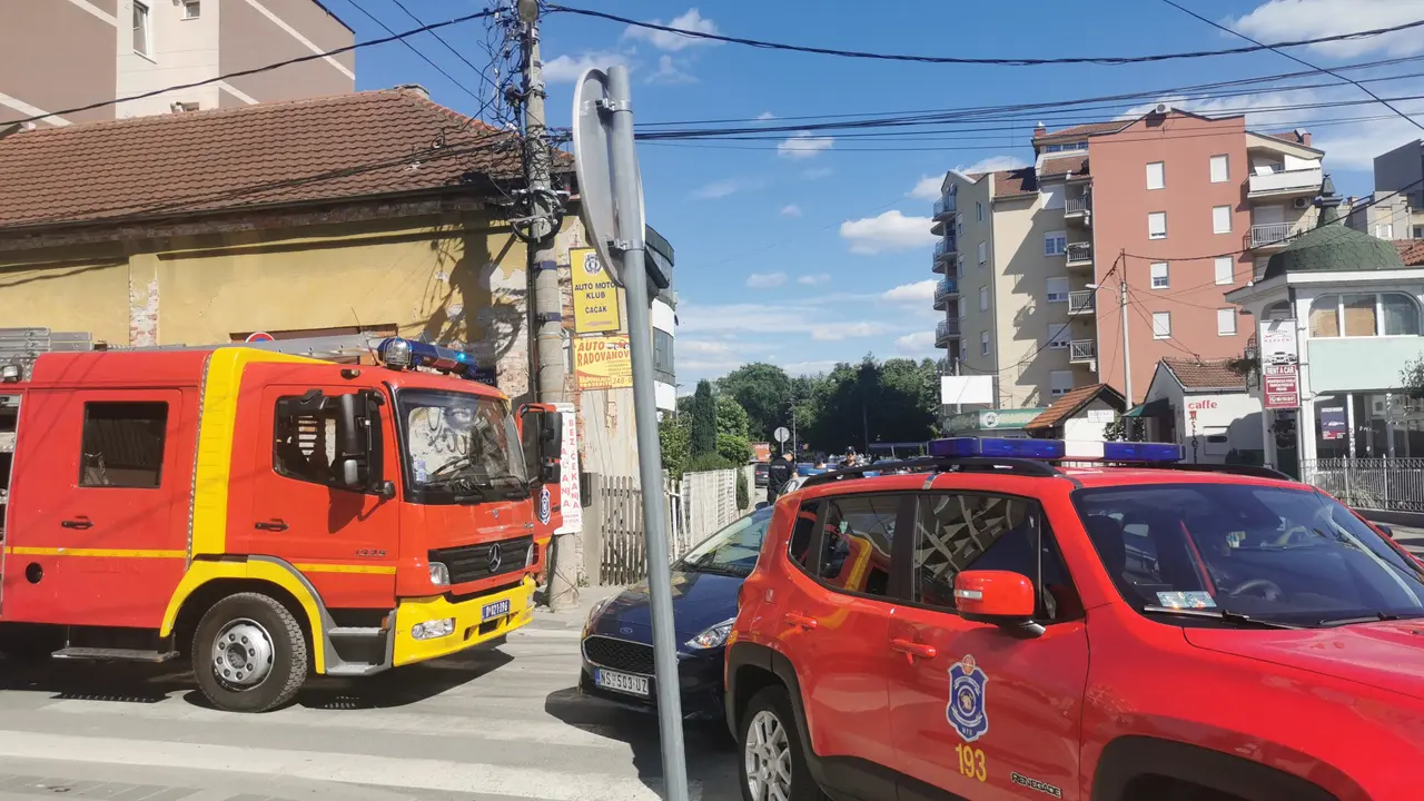 Vatrogasci, Čačak