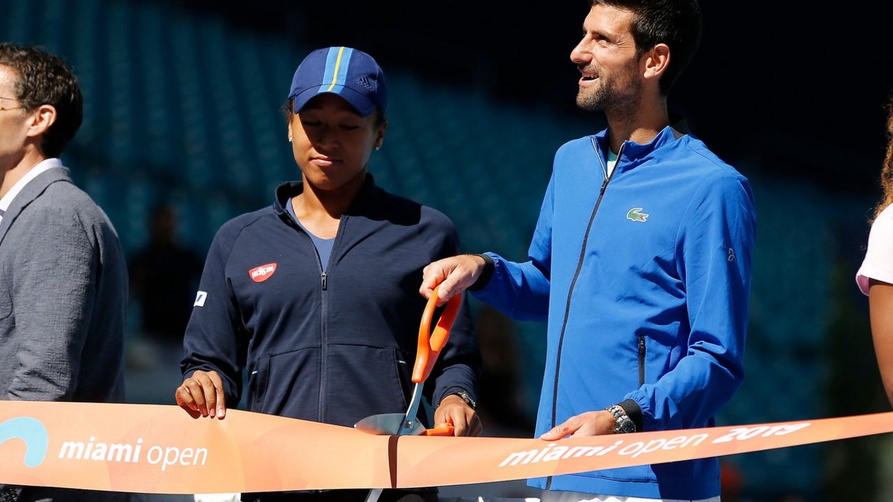 Naomi Osaka, Novak Đoković