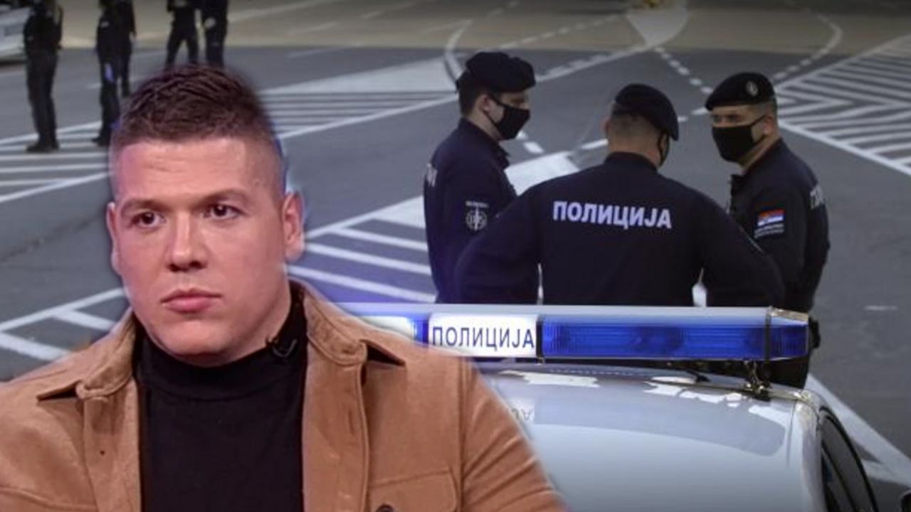 Sloba Radanović, policija