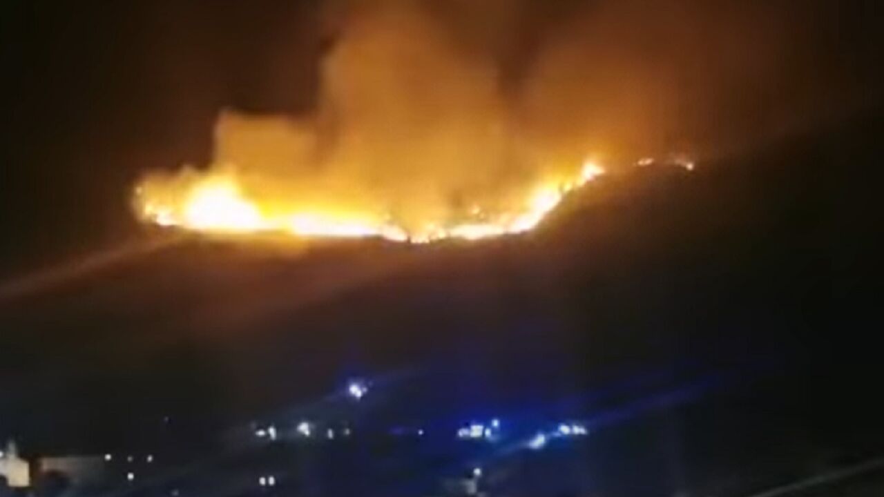 Požar u Perastu