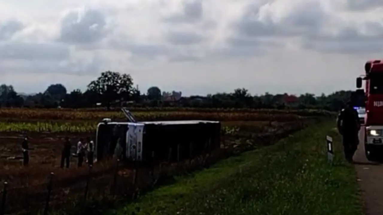Autobuska nesreća kod Leskovca