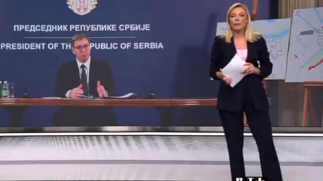 Aleksandar Vučić, hrvatski medij