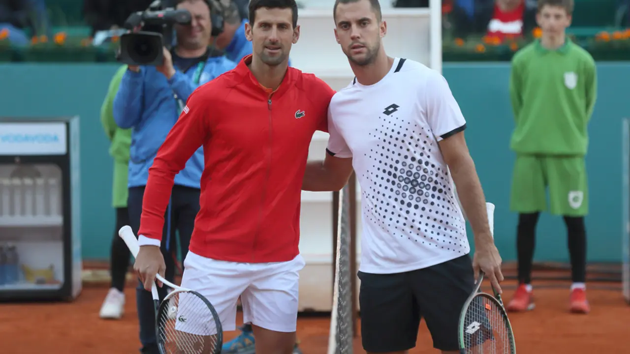 Novak Đoković i Laslo Đere
