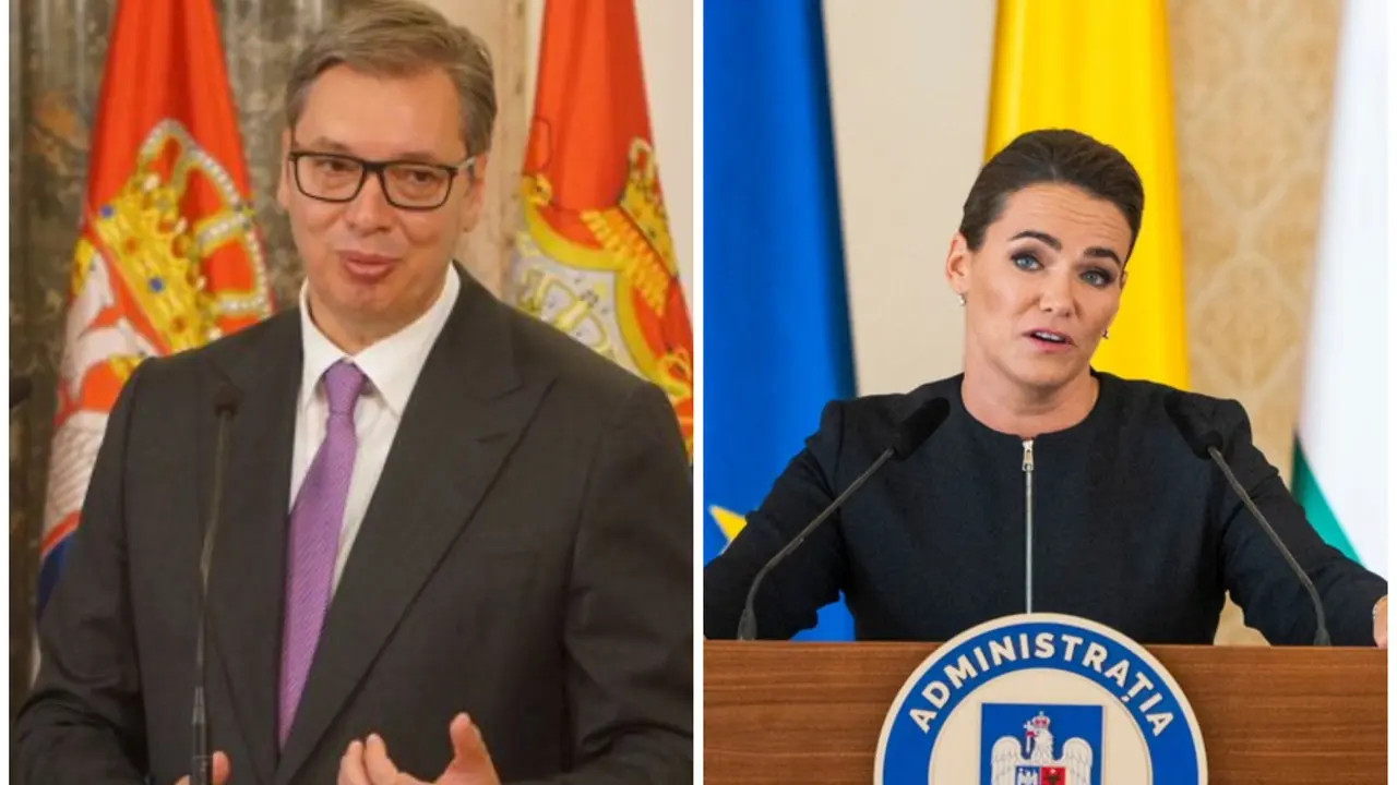 Aleksandar Vučić i Katalin Novak