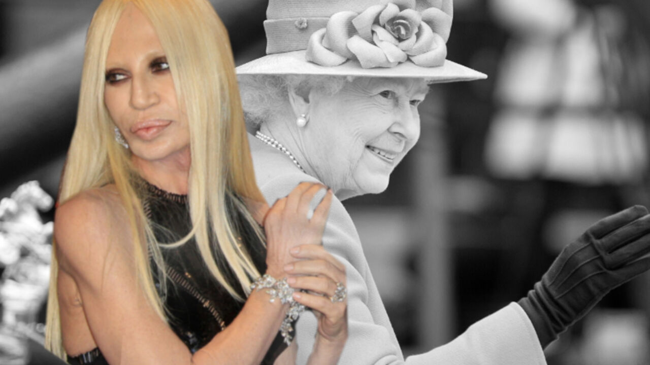 Donatela Versaće Kraljica Elizabeta