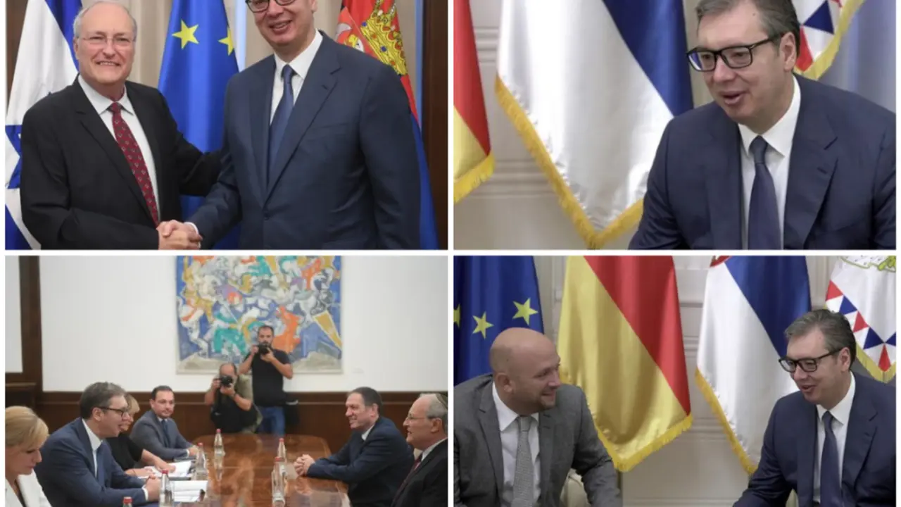 Vučić sa Zurofom i Saracinom