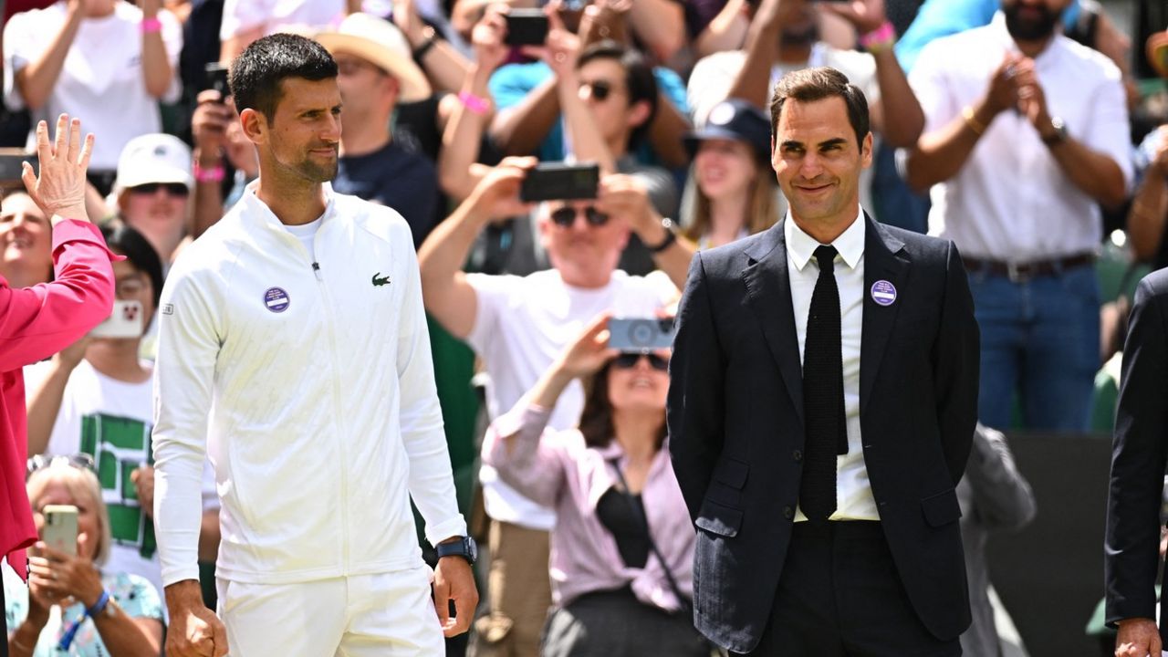 Novak Đoković i Rodžer Federer