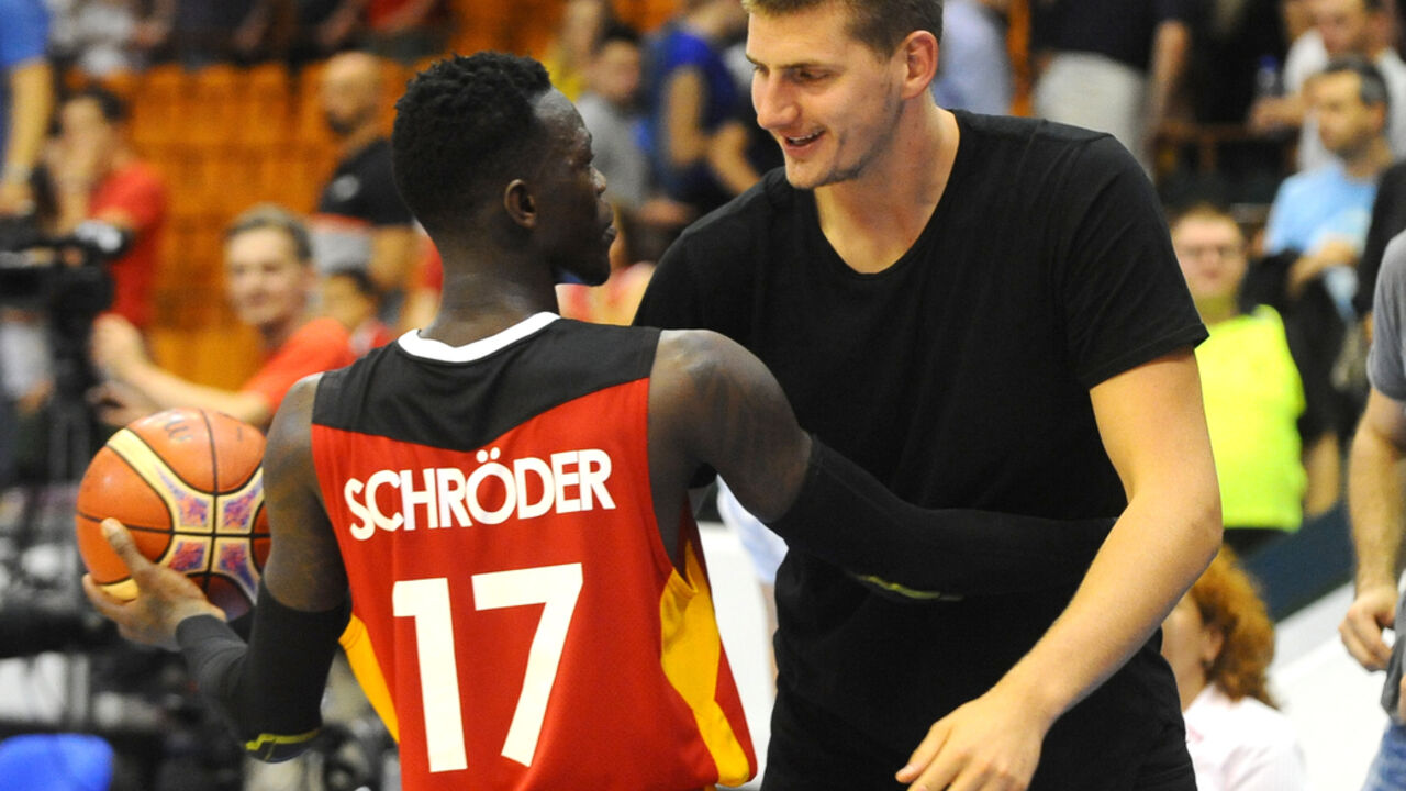 Denis Šruder i Nikola Jokić