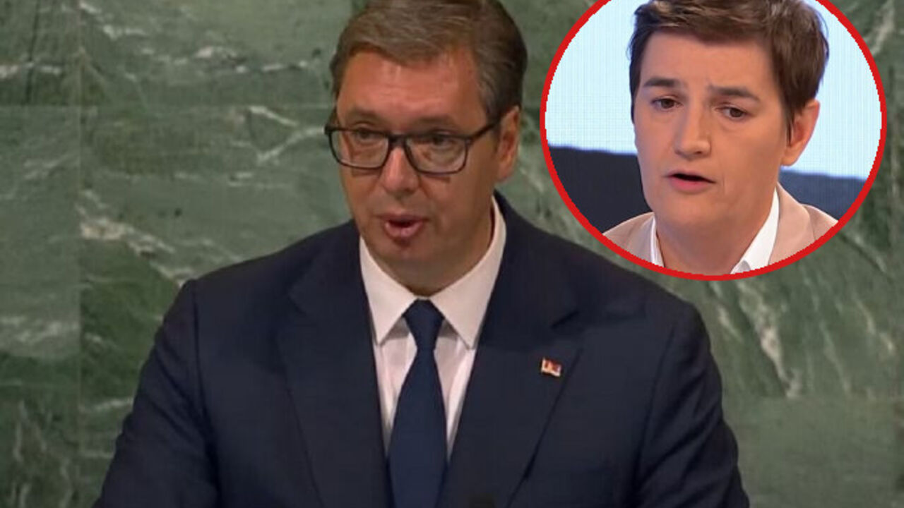 Aleksandar Vučić i Ana Brnabić