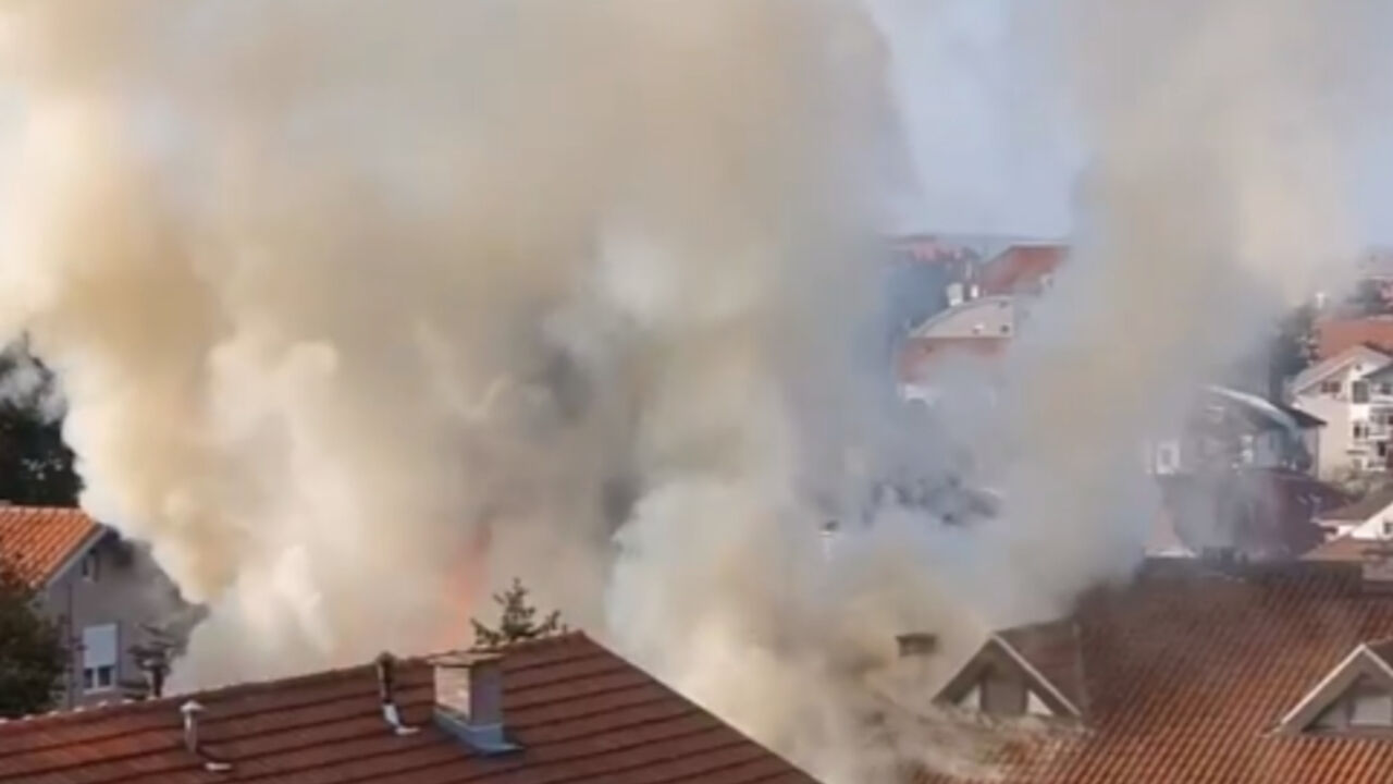 Požar na Čukarici