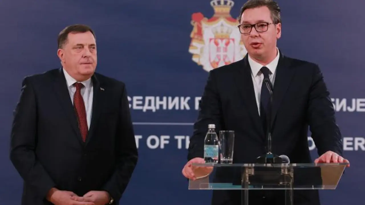 Milorad Dodik i Aleksandar Vučić