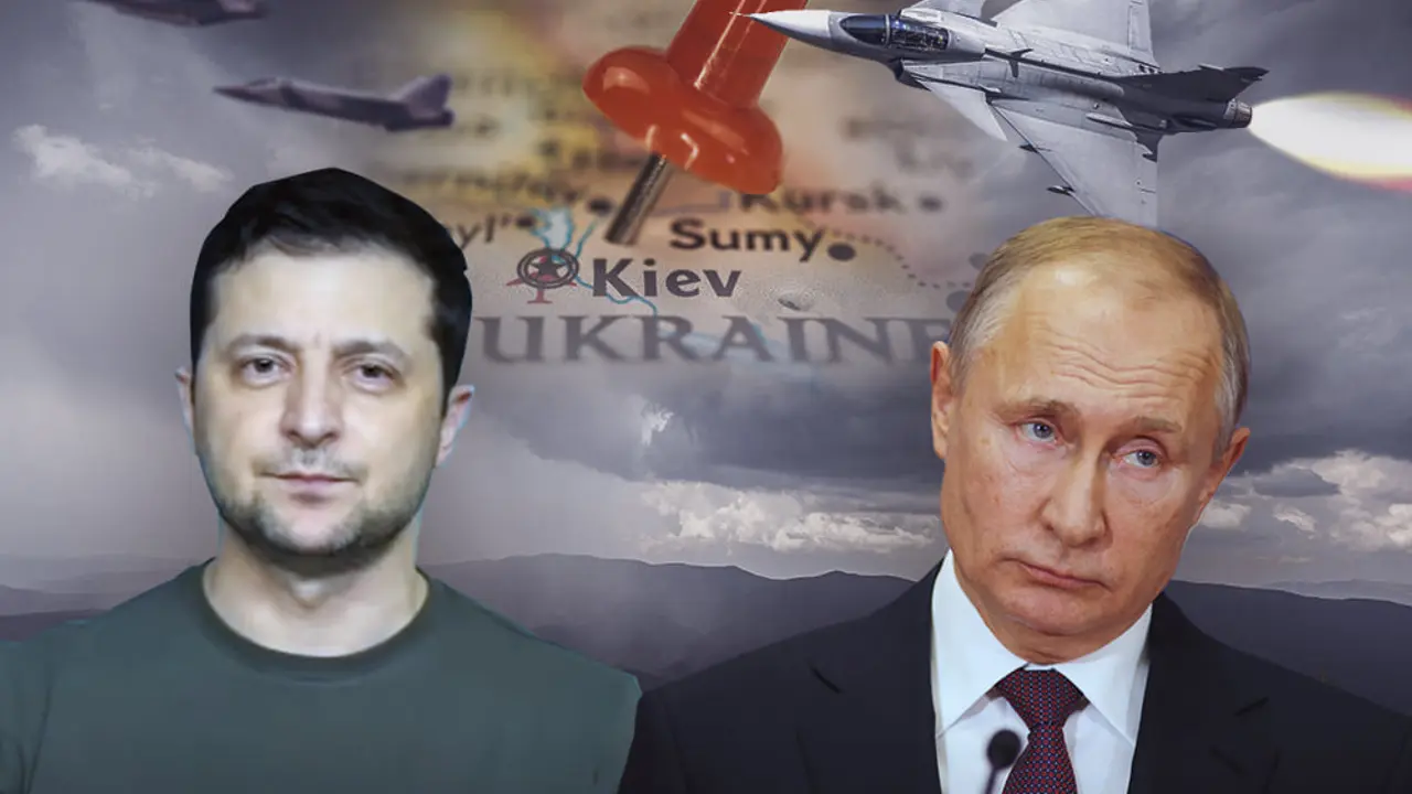 Volodimir Zelenski i Vladimir Putin
