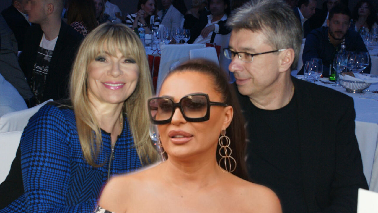 Saša Popović sa suprugom