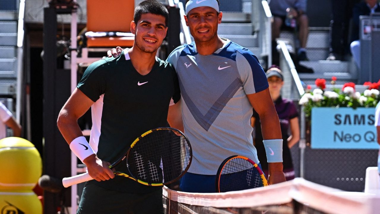 Karlos Alkaraz, Rafael Nadal