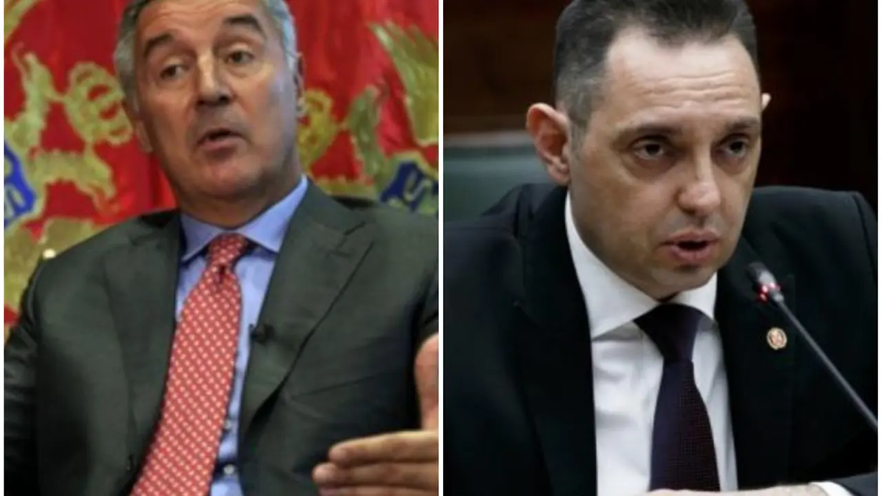 Milo Đukanović i Aleksandar Vulin