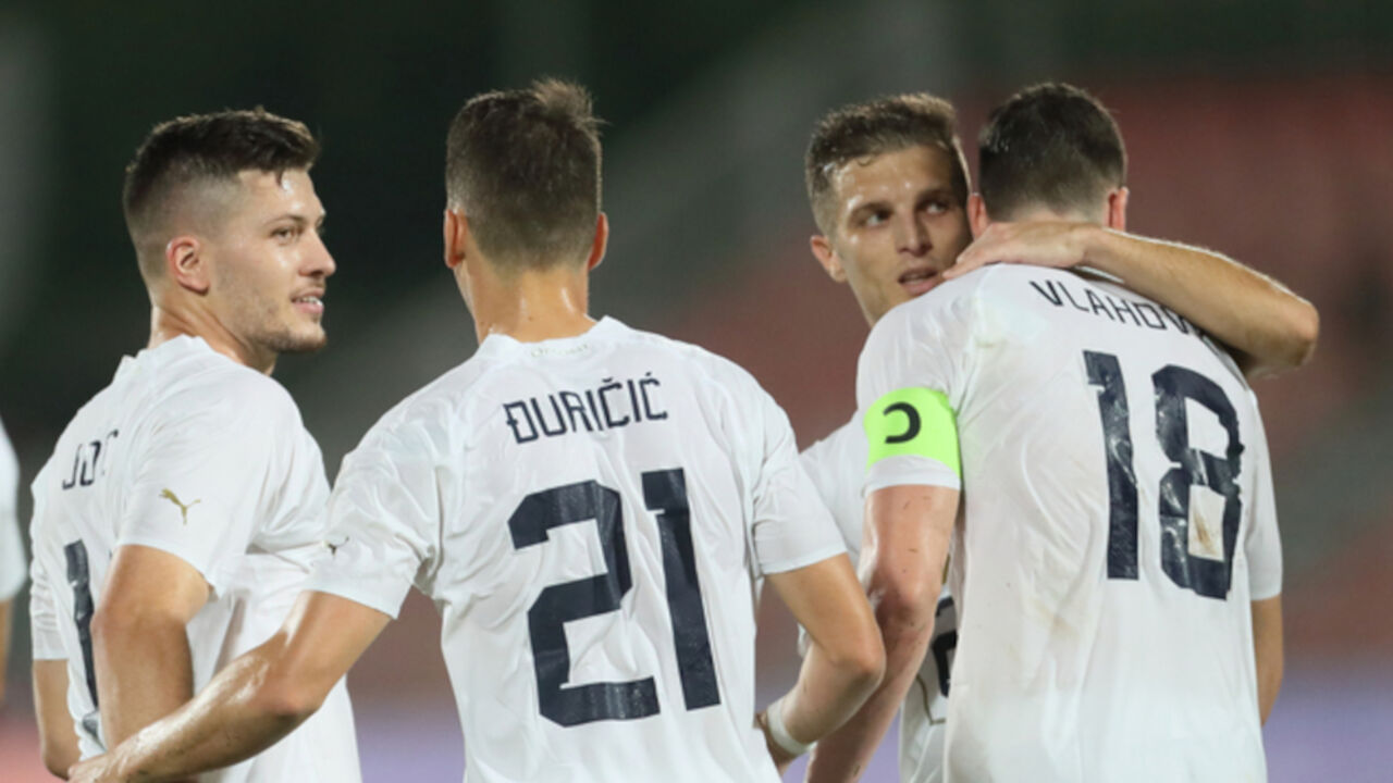 Luka Jović, Filip Đuričić, Darko Lazović, Dušan Vlahović