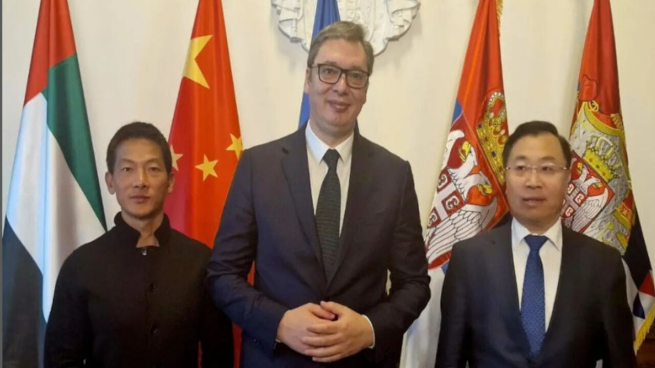 Vučić na sastanku