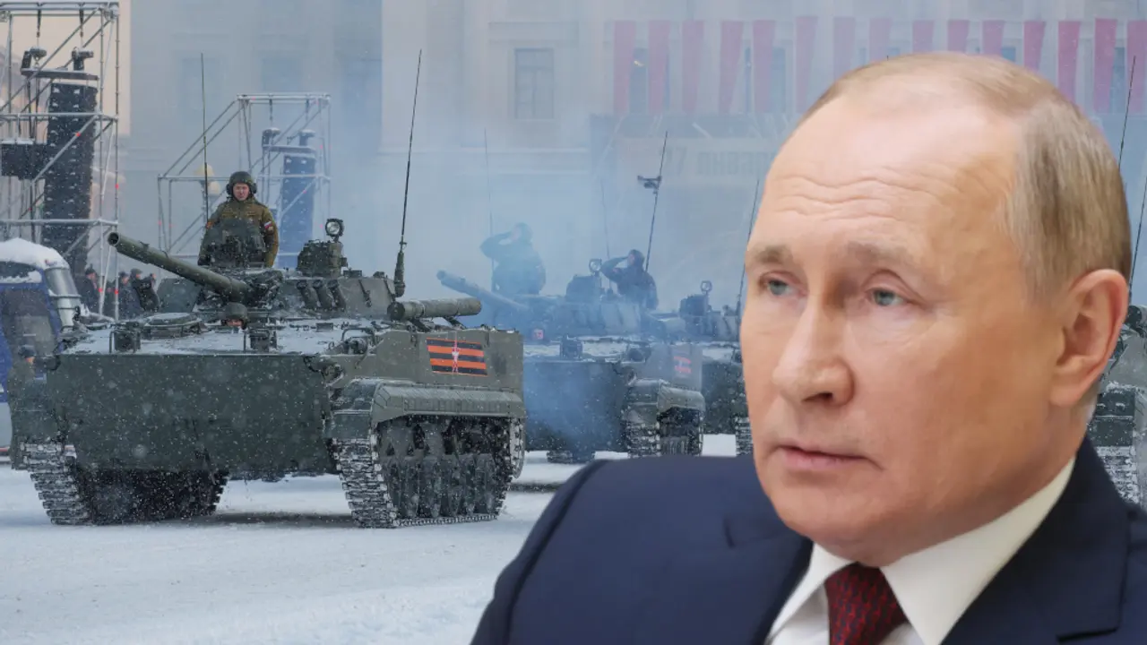 Vladimir Putin, ruska vojska