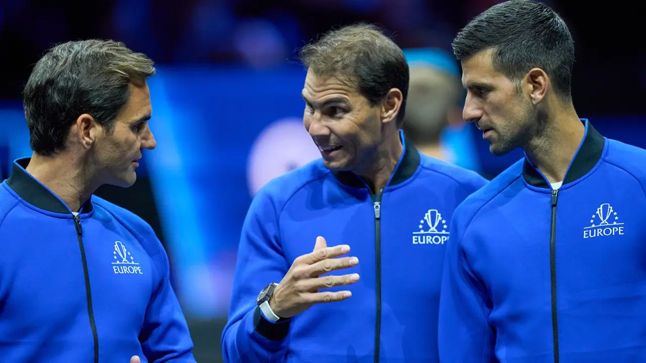 Novak Đoković, Rafael Nadal, Rodžer Federer