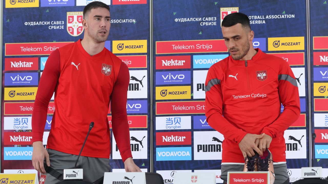 Dušan Vlahović i Filip Kostić