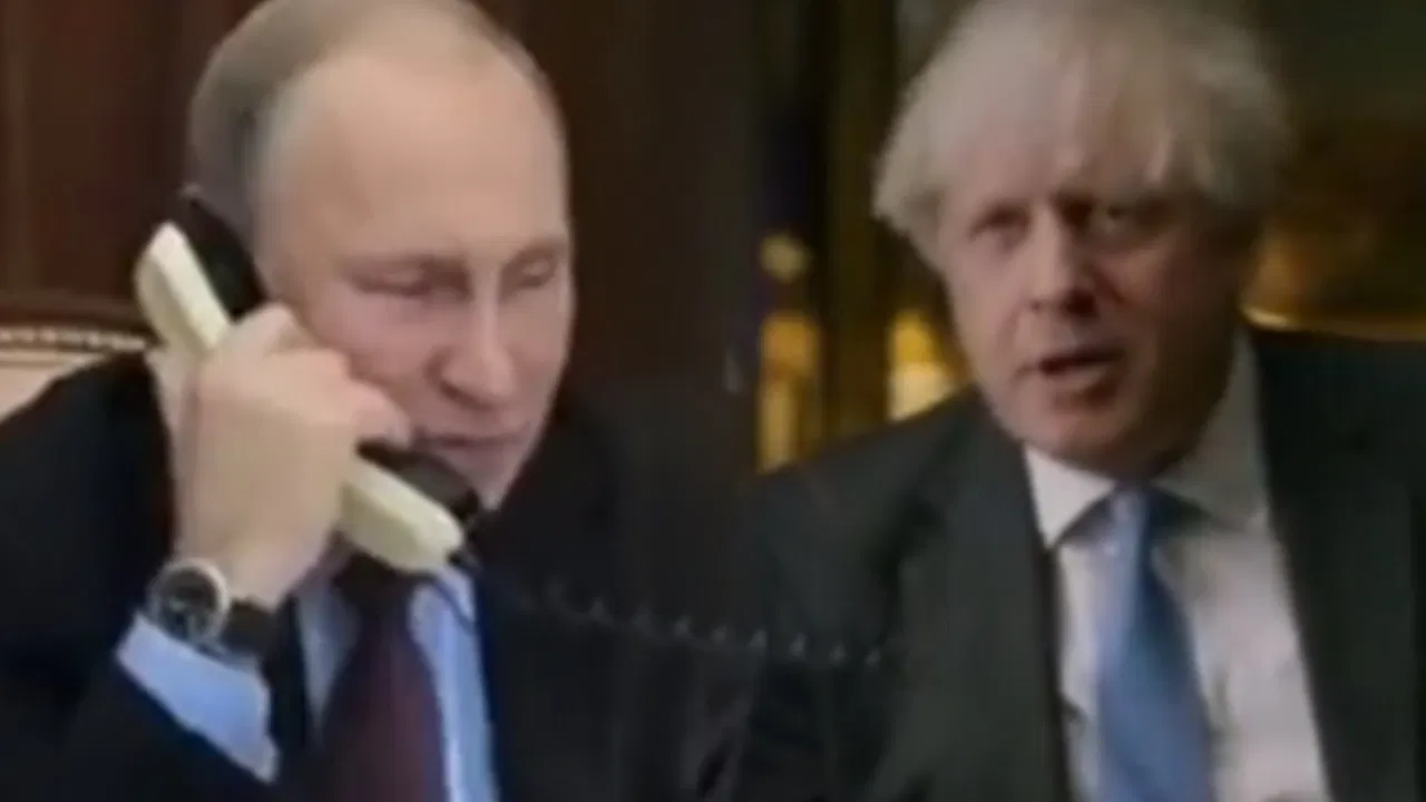 Vladimir Putin, Boris Džonson