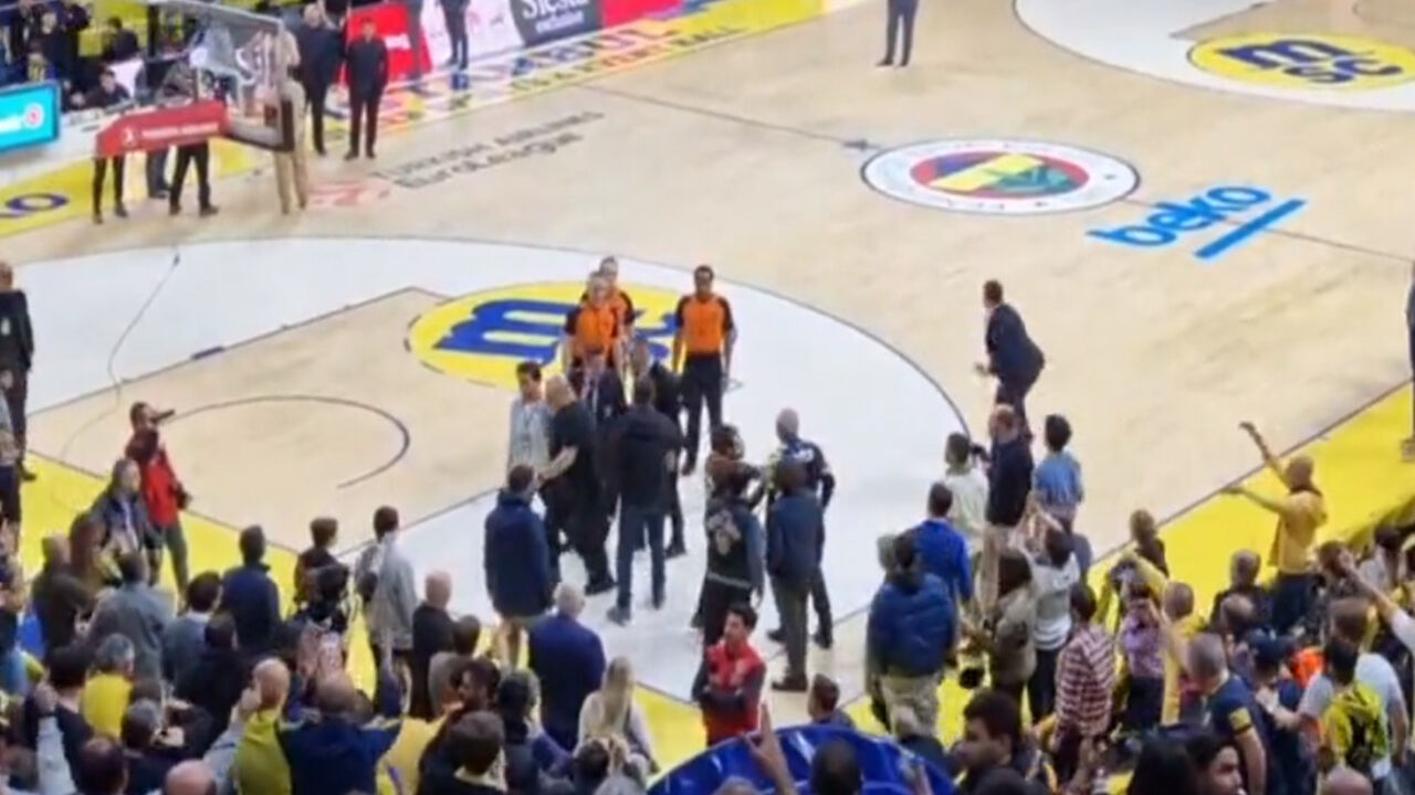Navijači ªenerbahčea na meču sa Olimpijakosom